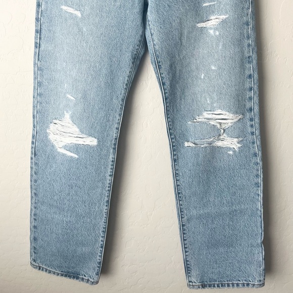 NWT Levi’s 501 90’s jeans light wash 27 - Picture 8 of 14
